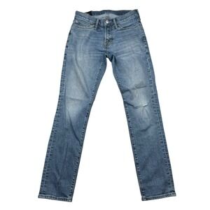 Abercrombie & Fitch 28x30 Langdon Skinny Stretch Faded Blue Jeans